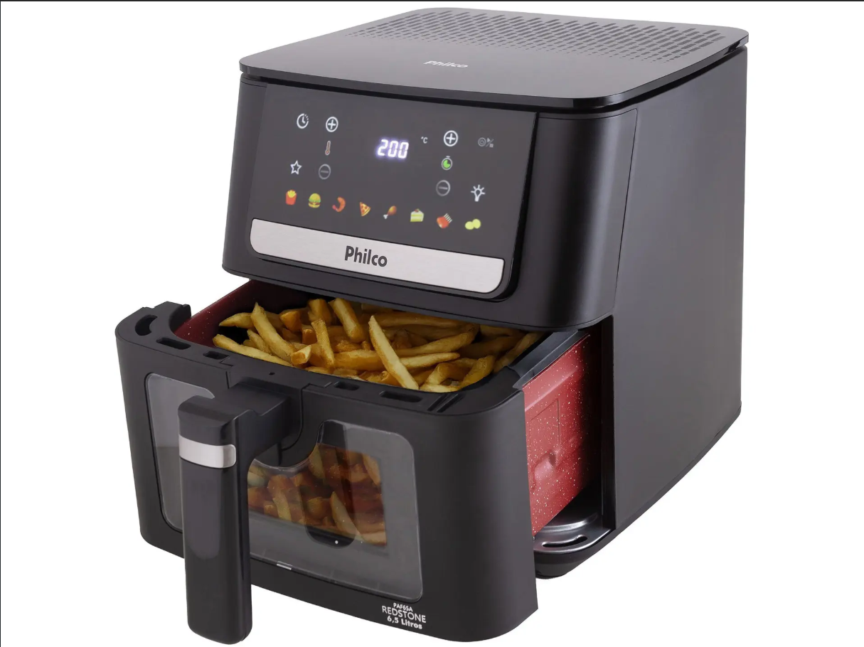 Air Fryer Philco PAF65A Preto 6,5L